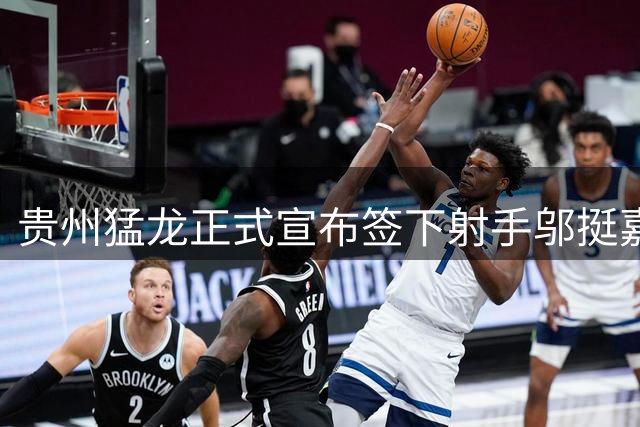贵州猛龙正式宣布签下射手邬挺嘉 新赛季盼外线火力升级